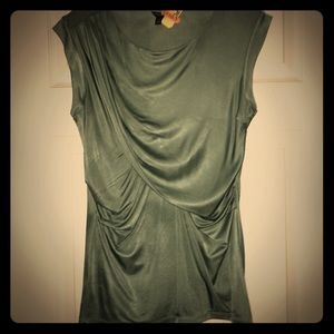 ANN TAYLOR Sage Egyptian Influenced Top