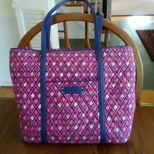 Vera Bradley Trimmed Tote