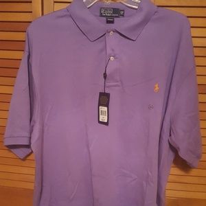 Polo shirt for big and tall men