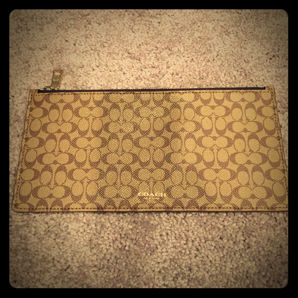 Coach pouch for items! Brand new!