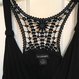 Long black maxi dress