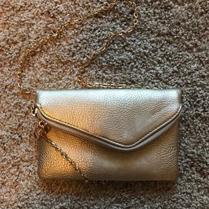 Urban Outfitters Gold Clutch