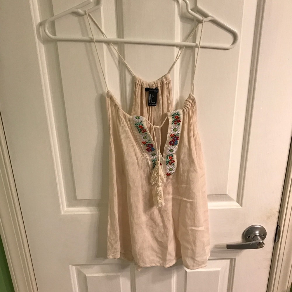 Flowery tank top from Forever 21