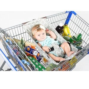 Infant shopping cart hammock