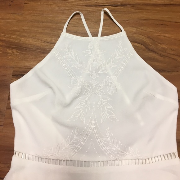 NWOT White skater dress - Picture 2 of 6