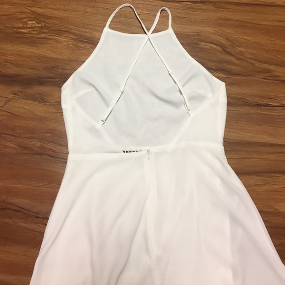 NWOT White skater dress - Picture 4 of 6