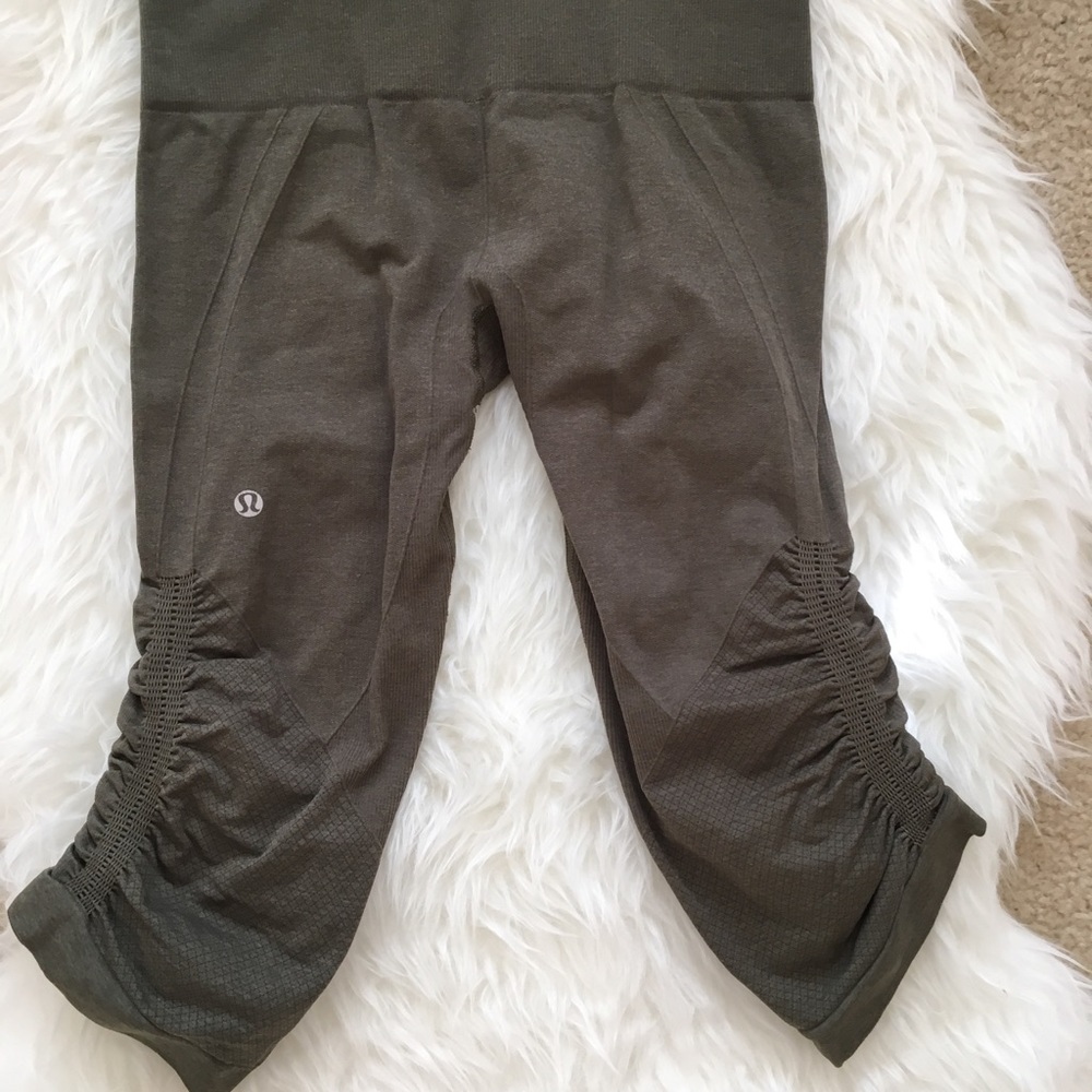 Army green in the flow crop