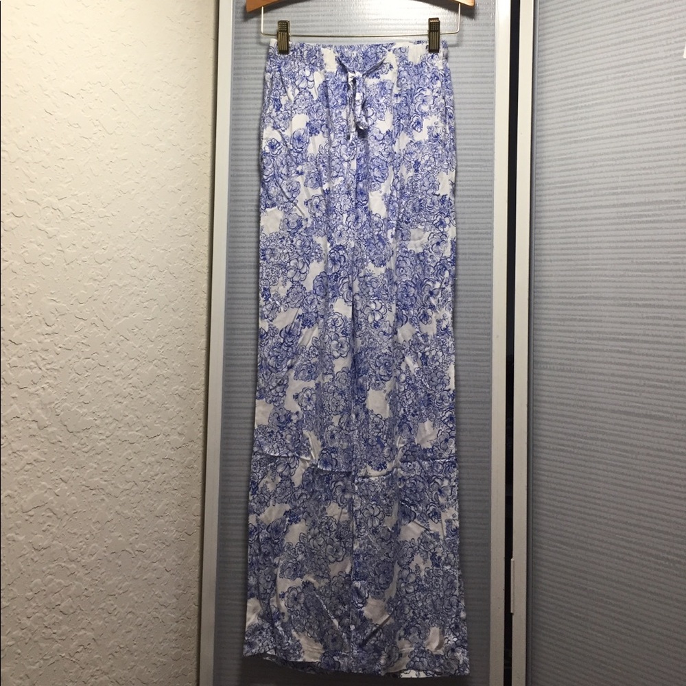 American Apparel Floral Print Pants