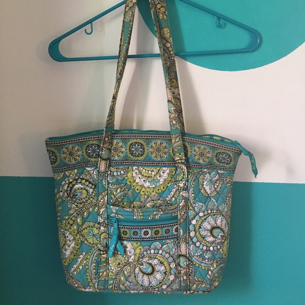 Green / Teal Vera Bradley Shoulder Bag