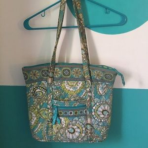 Green / Teal Vera Bradley Shoulder Bag