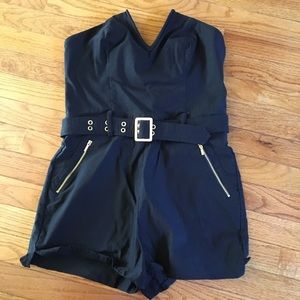 Bebe Black Romper
