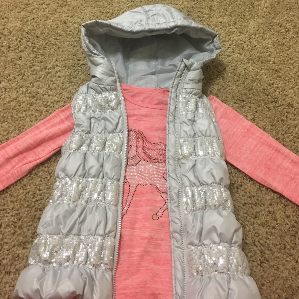 Girls Sparkly Shirt