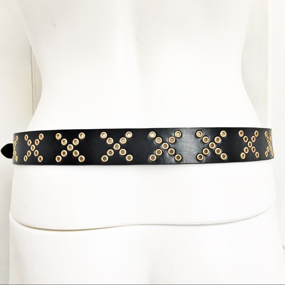 Rebecca Minkoff Double Buckle Leather Belt - Picture 4 of 7