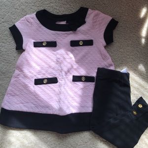 Cute Chanel-inspired Toddler Outfit size 12 months