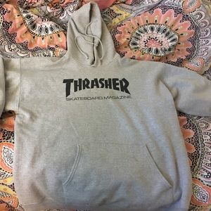 Grey Thrasher Hoodie!