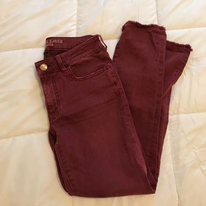 American eagle crop jeggings