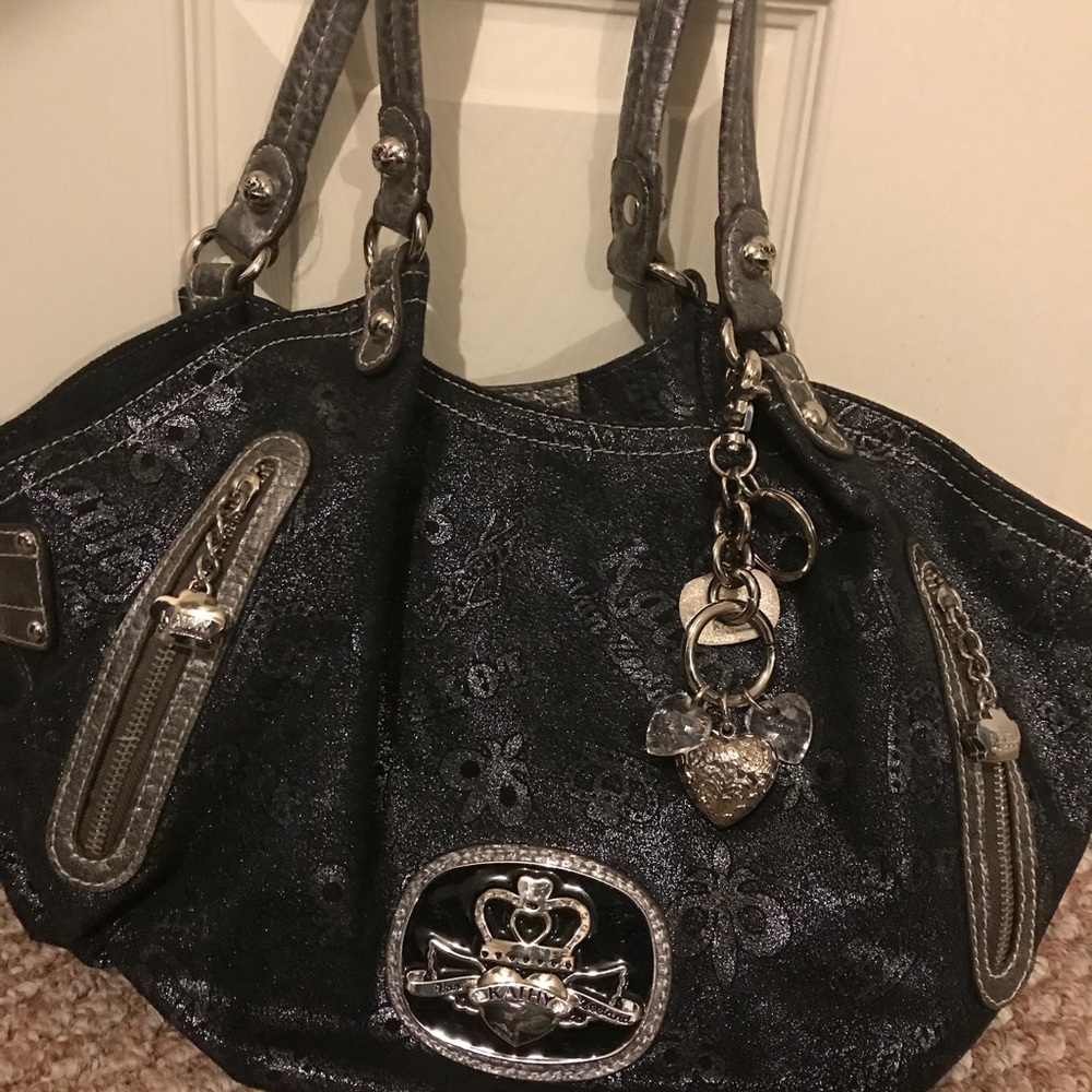 NWOT Kathy Van Zeeland Leather Handbag