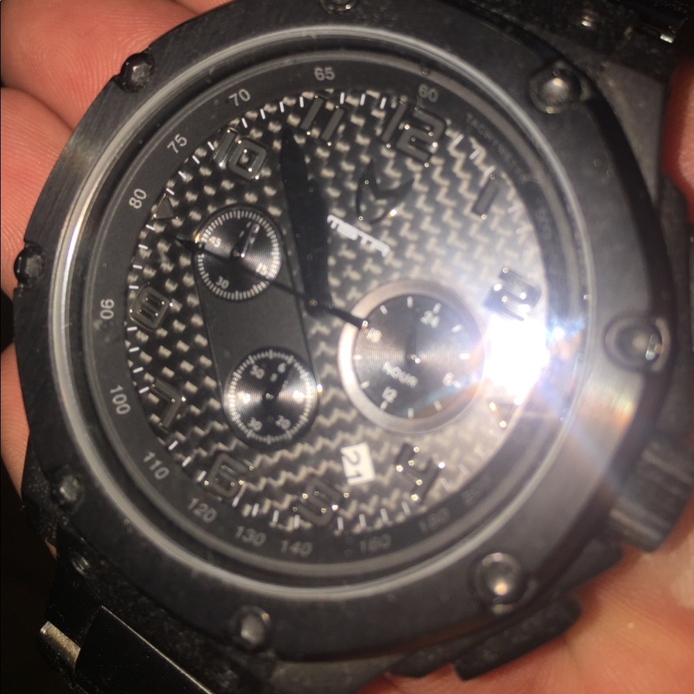 Meister ambassador watch with carbon fiber dial