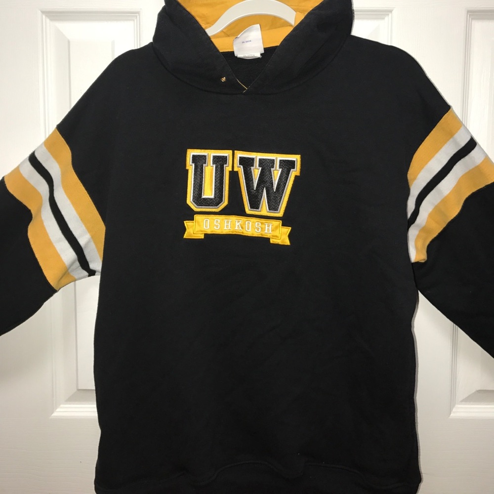 "Champion" Authentic Athletic  "UW Oshkosh" Hoodie