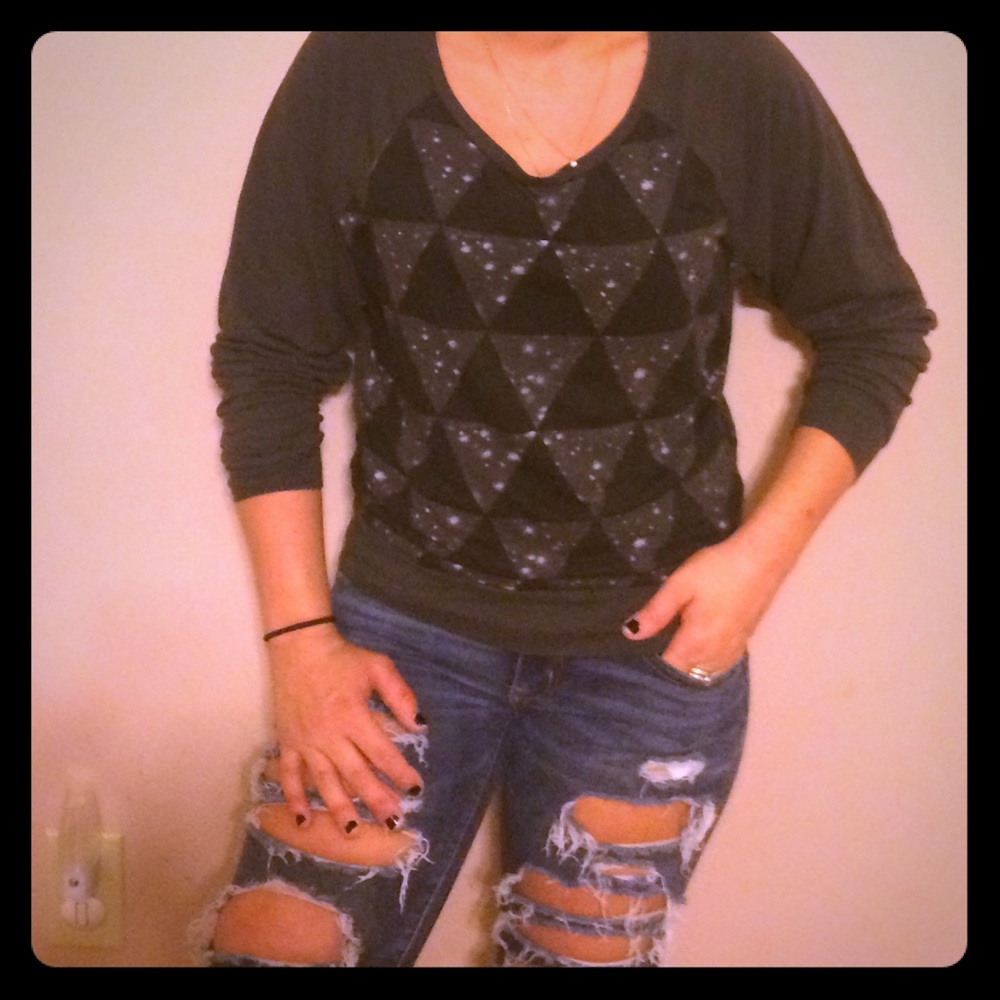 Pink VS long sleeve T-shirt
