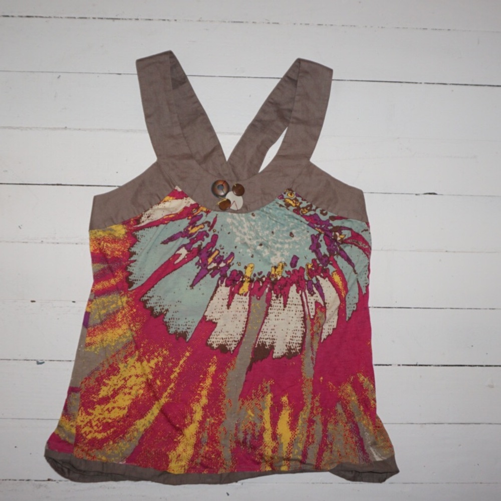 Multi-colored tank from Anthropologie