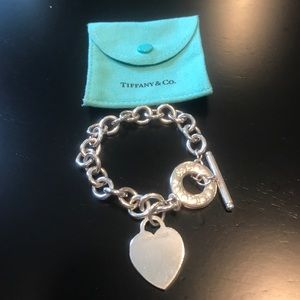 Tiffany and Co sterling silver toggle bracelet