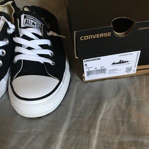 Black shoreline Converse