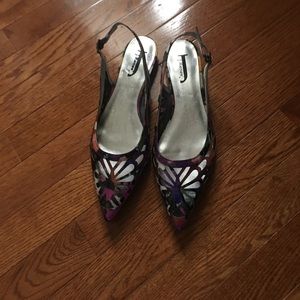H Renee sling backs size 9