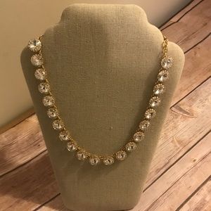 J. Crew Crystal Venus Flytrap Necklace