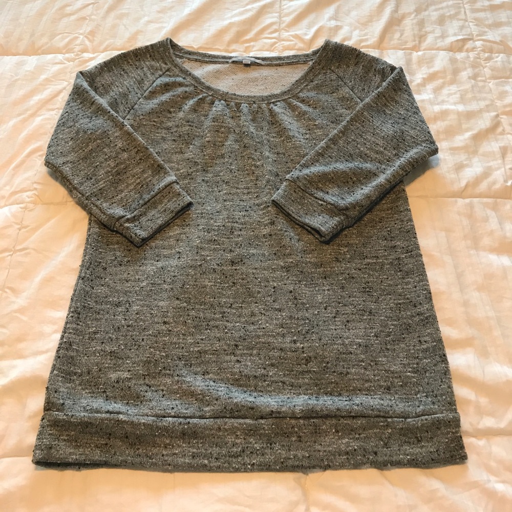Scoop neck sweater