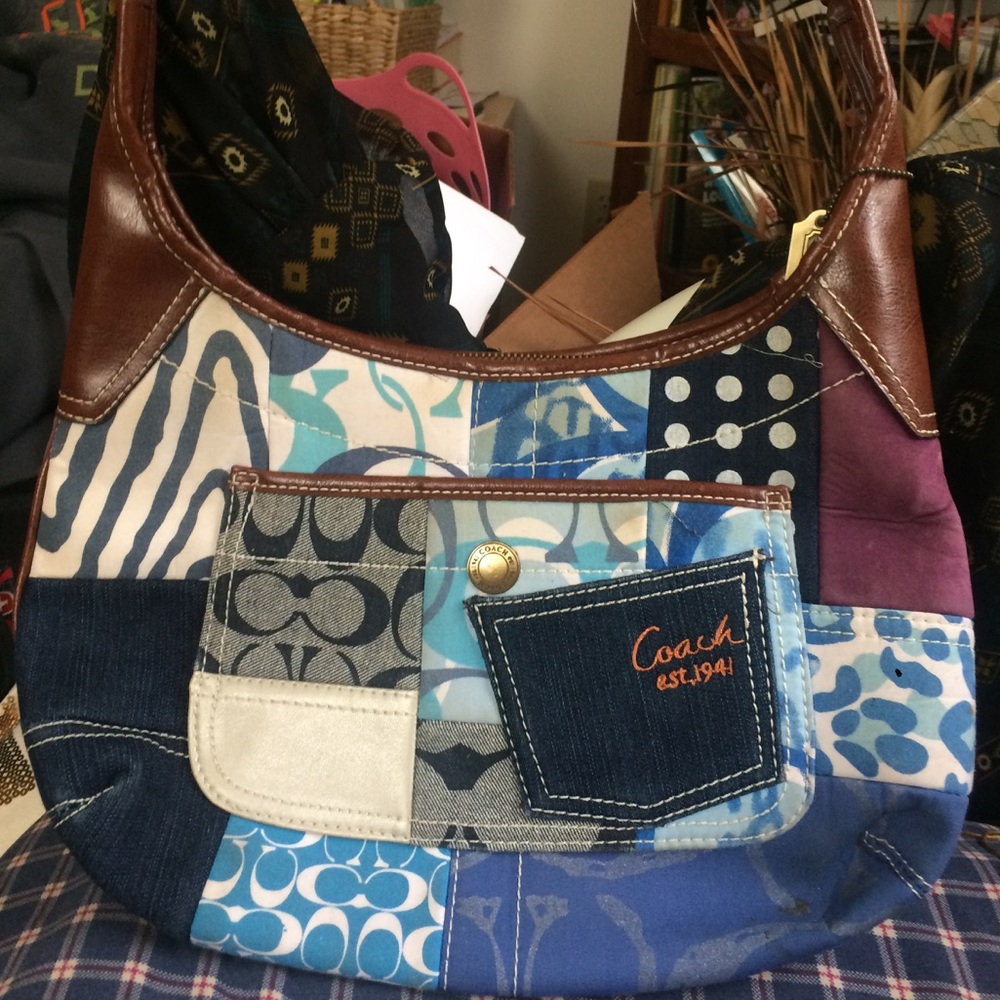 COACH patchwork purse