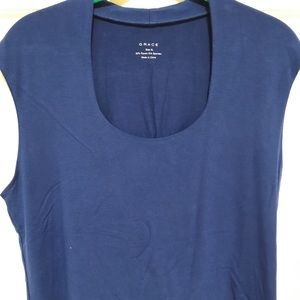 Royal blue top