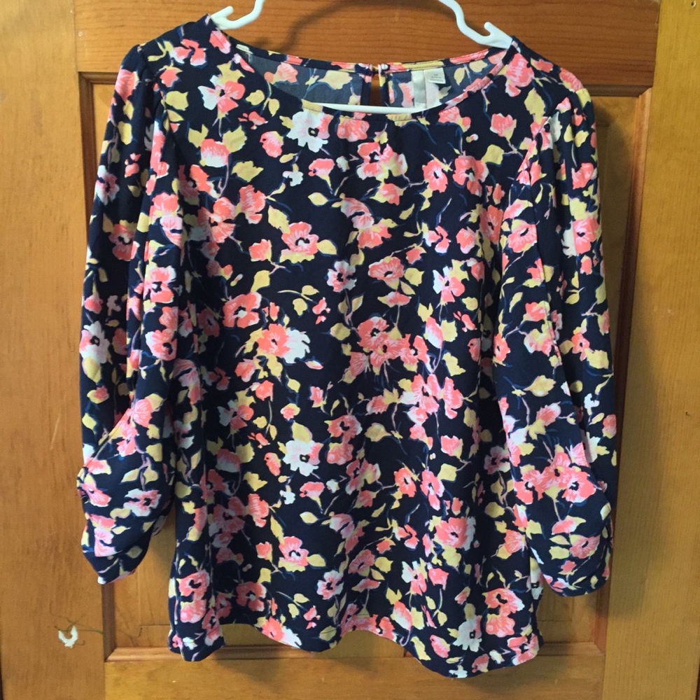 LC Lauren Conrad scoop neck