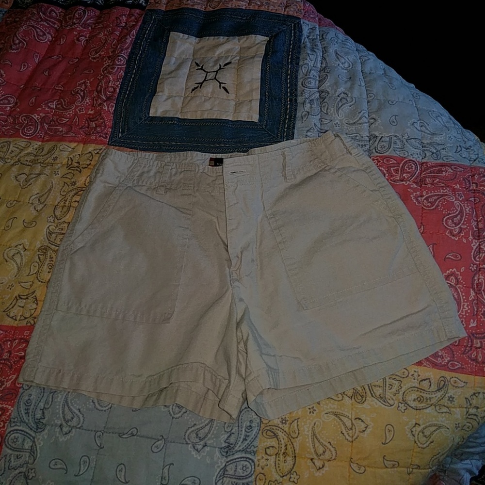 Khaki shorts