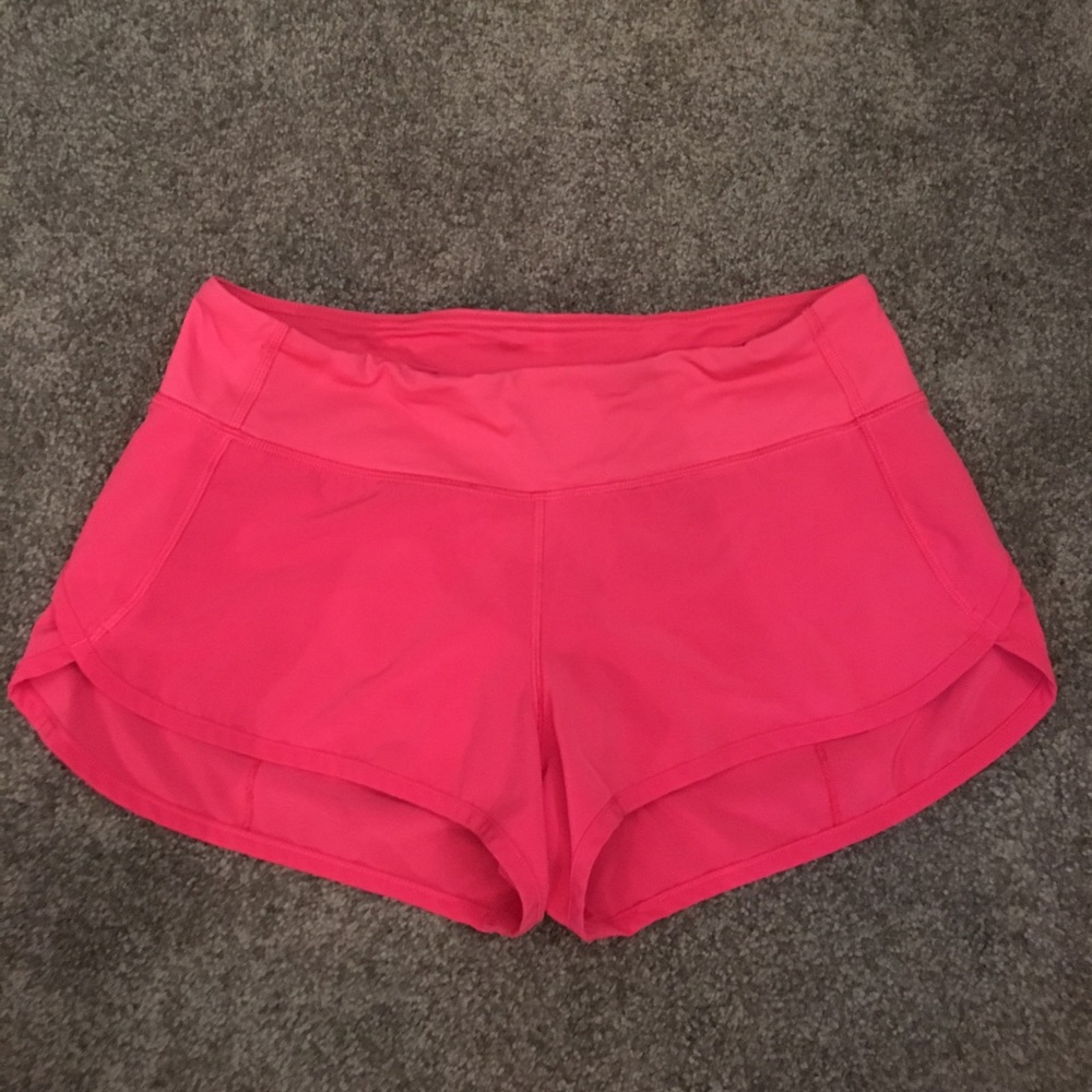 Lululemon Speed Shorts 4-Way Stretch Size 6