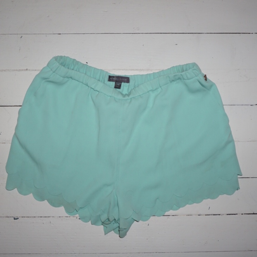Kendall and Kylie blue shorts