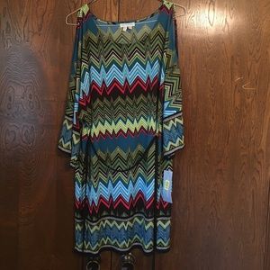 London times dress. Shoulder cut outs