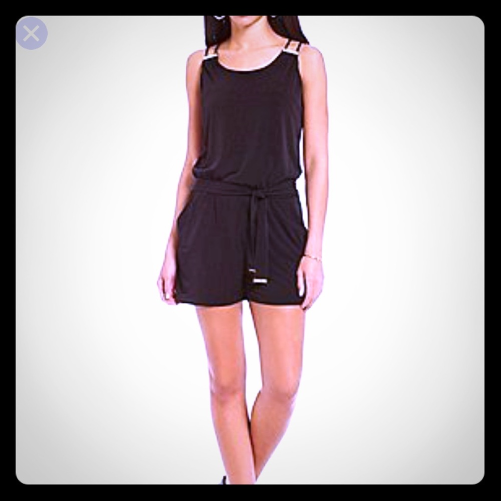 NWT Black Romper