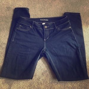 Maurice's Dark Wash Jegging