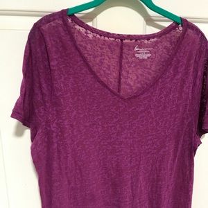 Lane Bryant burnout tshirt