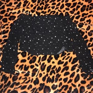 Off the shoulder crop top