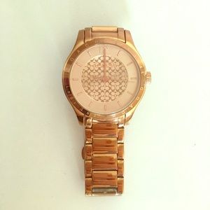 Coach Rosegold Watch