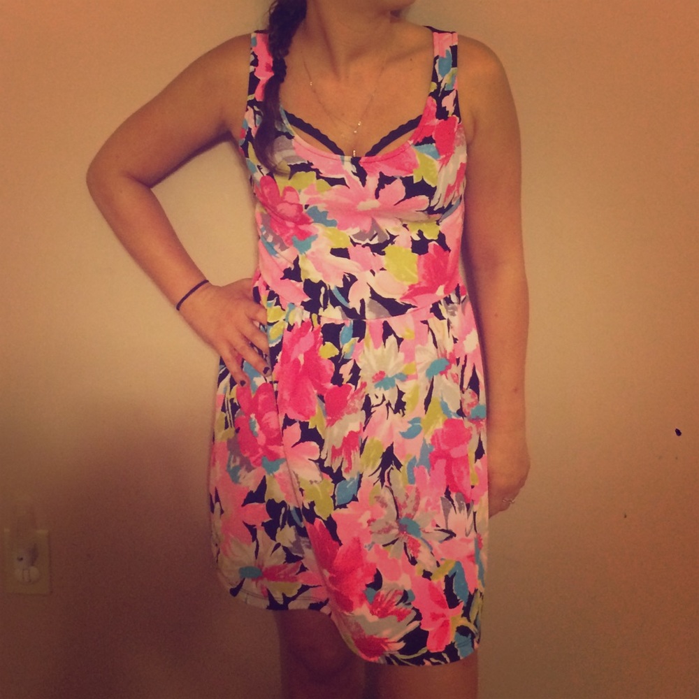 Floral & Lace Sundress