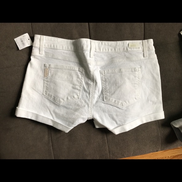 NWT Paige jimmy jimmy white shorts 29 - Picture 2 of 3