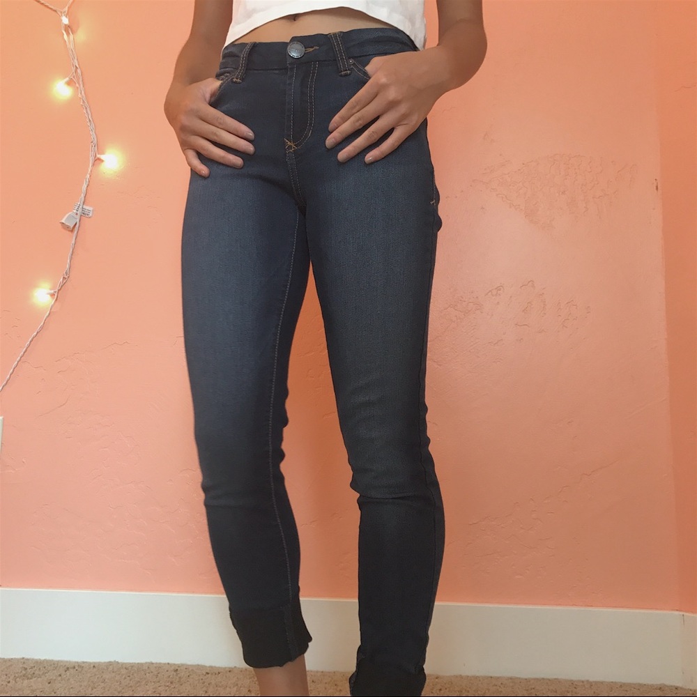 Low Rise Dark Wash Jeans