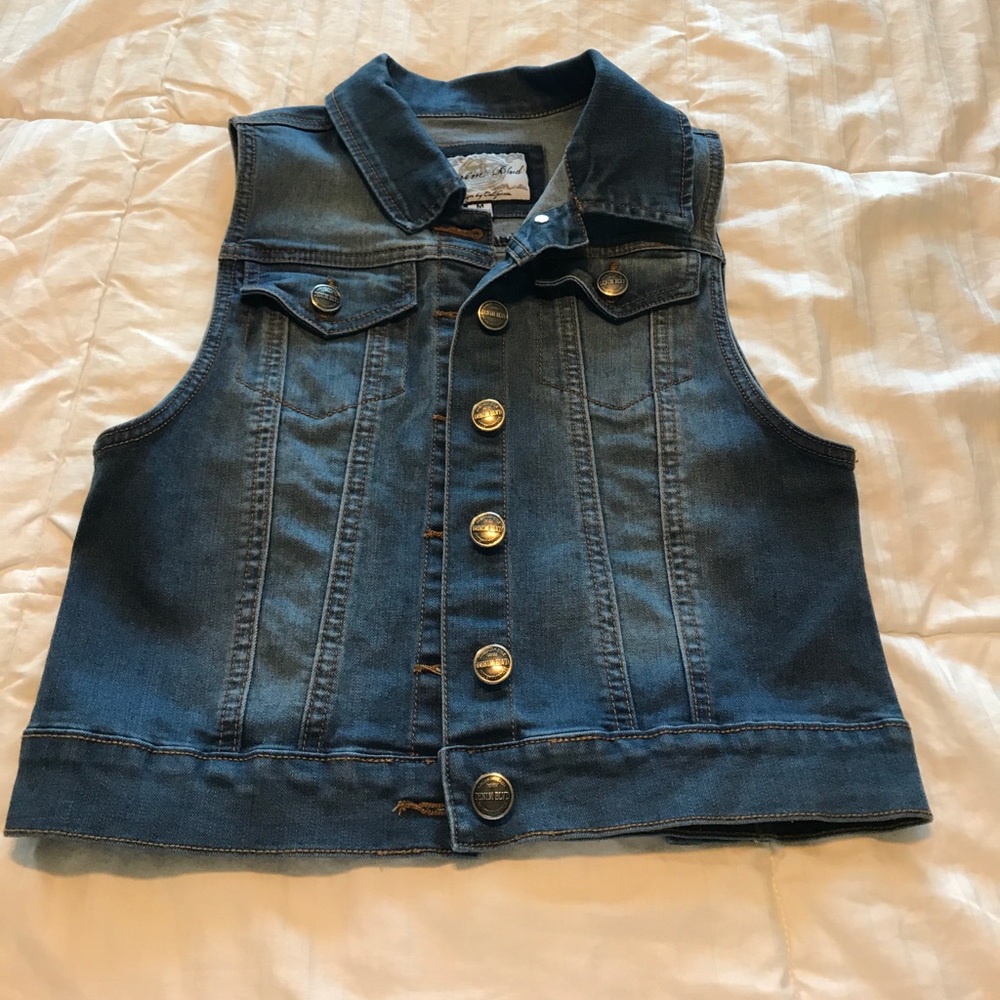 Denim vest