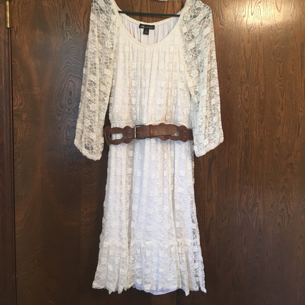 Lace dress! Too cute