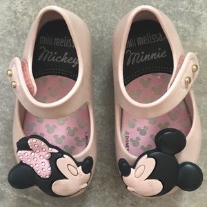 Mickey and Minnie Mini Melissa's - size 5 child