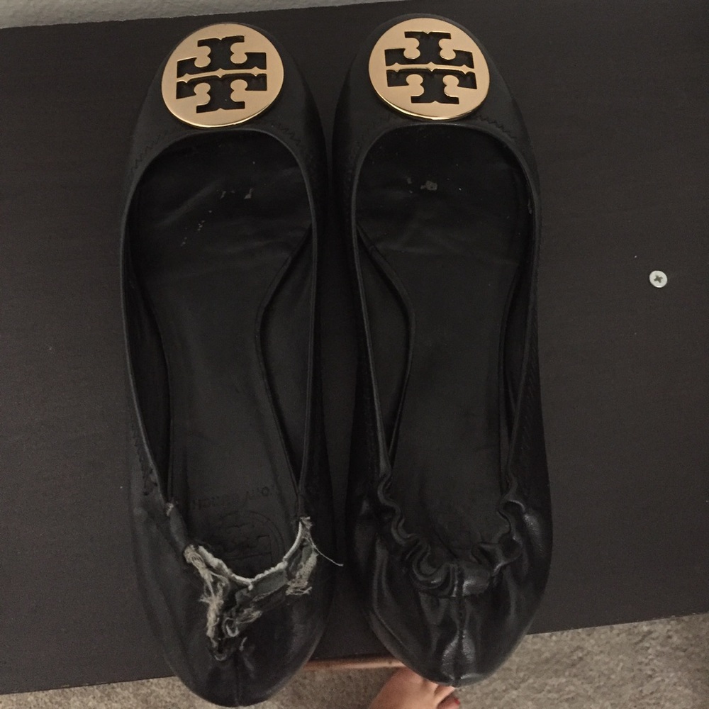 Black Tory Burch flats