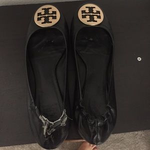 Black Tory Burch flats